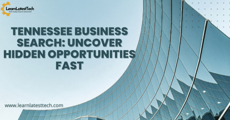 What is Tennessee business search?