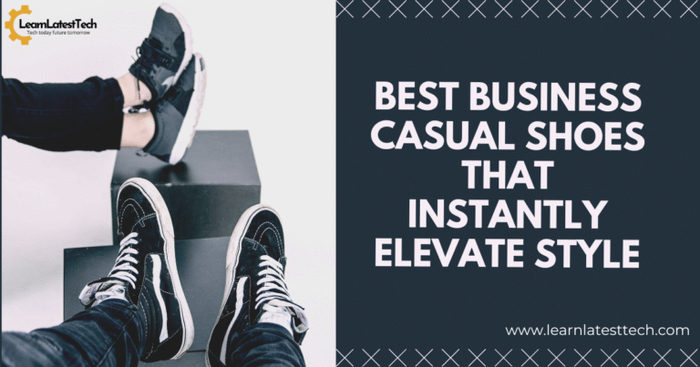 Business casual shoes that instantly elevate style