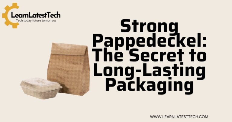 Discover how strong Pappedeckel can be an essential ingredient for durable packaging. Find out its advantages,its pros and cons and new trends to watch for.