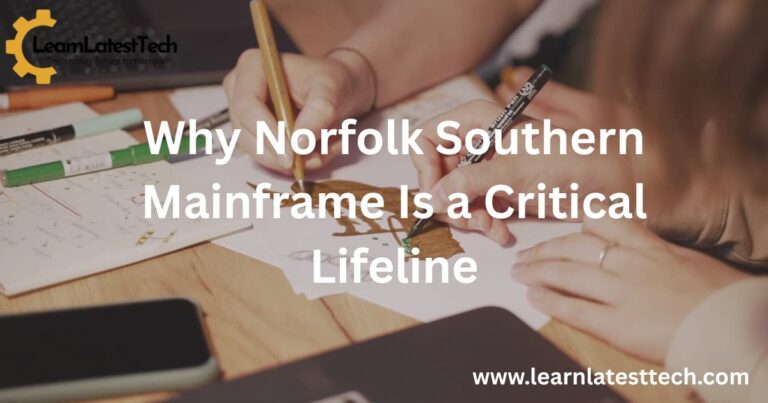 Why Norfolk Southern Mainframe Is a Critical Lifeline