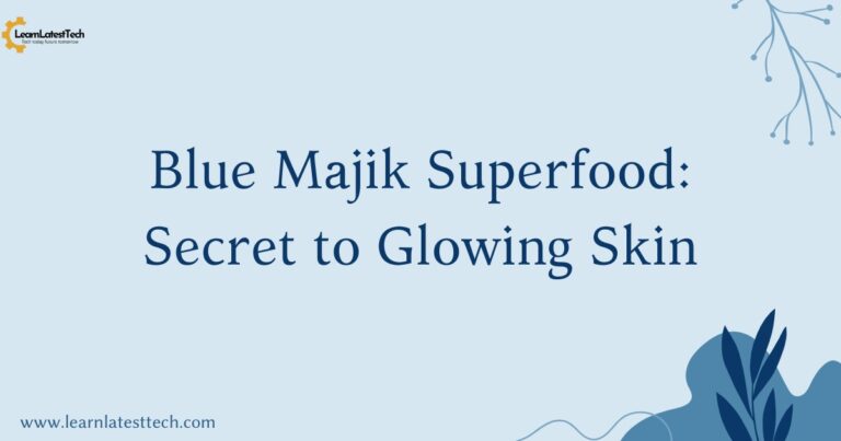 Blue majik superfood: secret to glowing skin