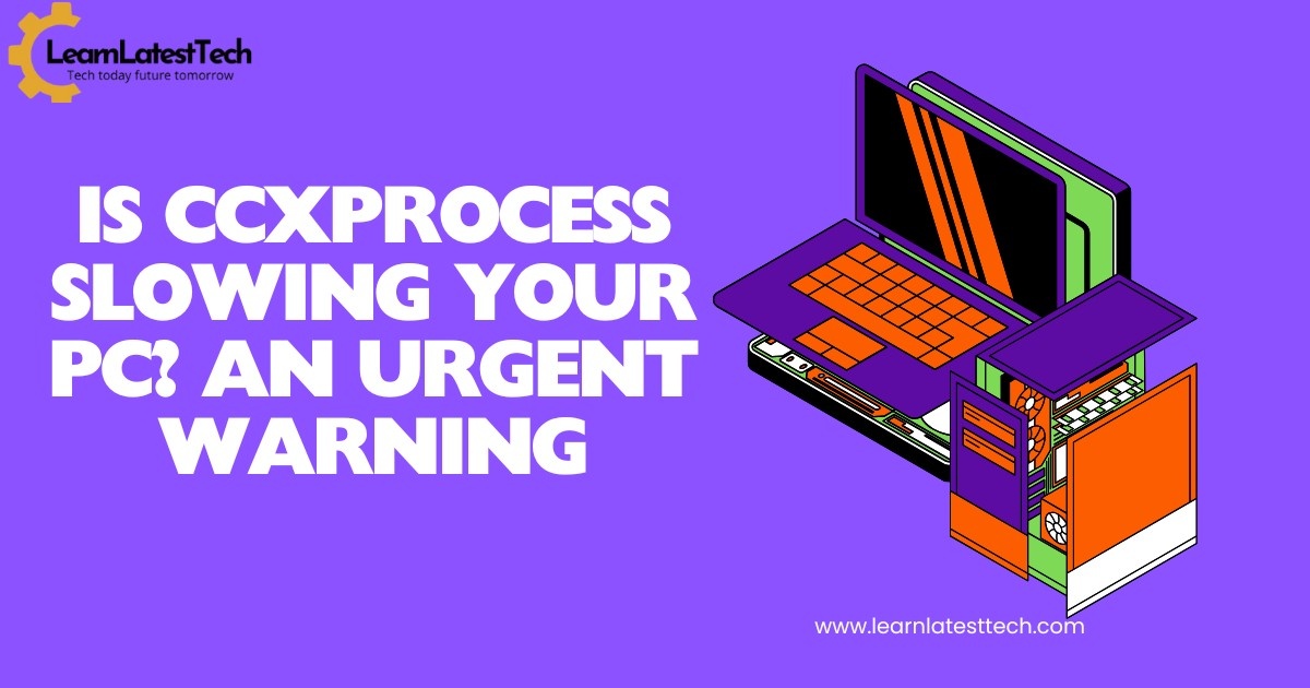 Is ccxprocess causing slowdowns on your computer?