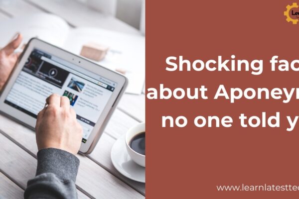 Shocking facts about Aponeyrvsh no one told you